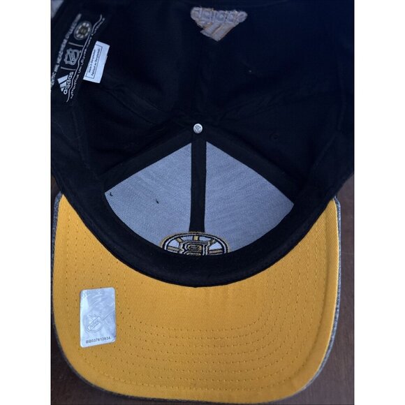 Boston Bruins Hat Cap Snapback Black NHL Adidas Hockey OSFA. New. - Picture 8 of 8